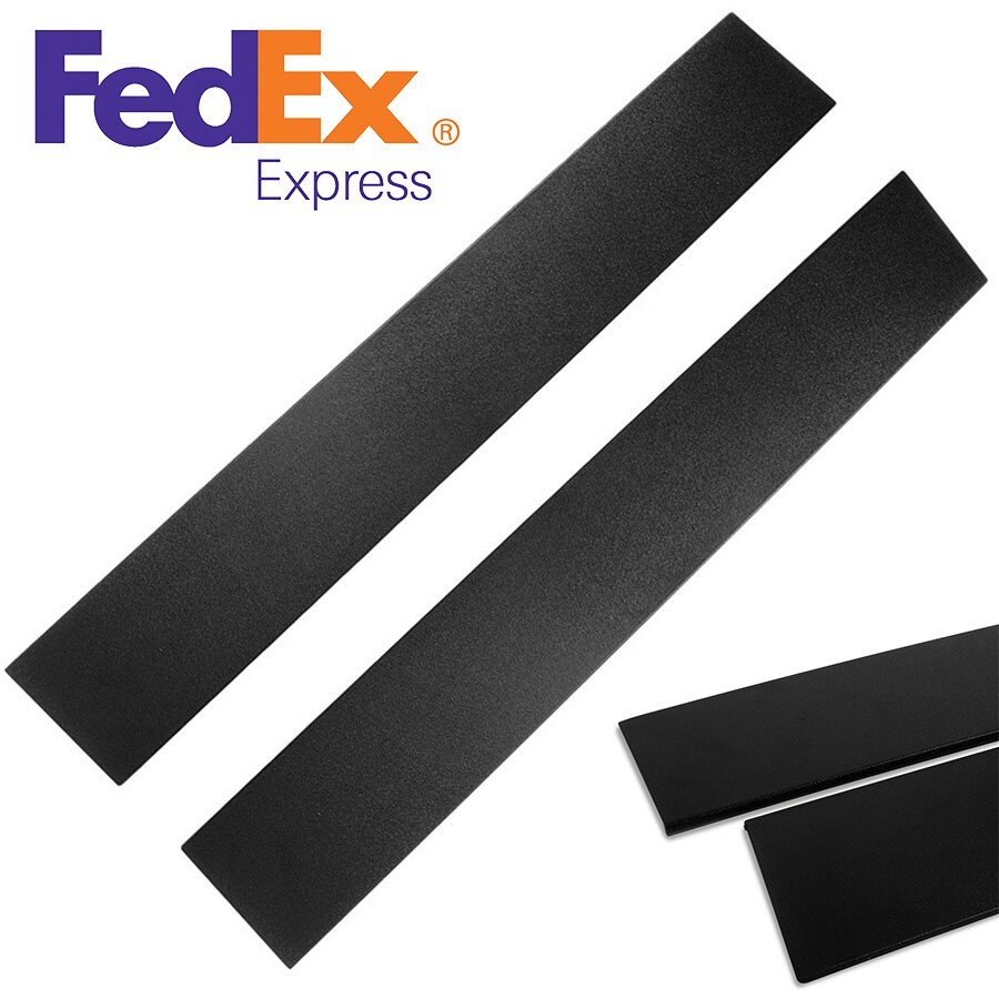 Left+Right B Pillar Molding Trim 926-446, 926-445 Black For Dodge Country 08-20