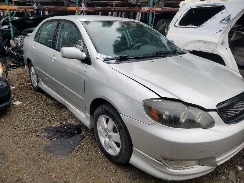 2004 TOYOTA COROLLA S PASSENGER SIDE REAR QUARTER GLASS