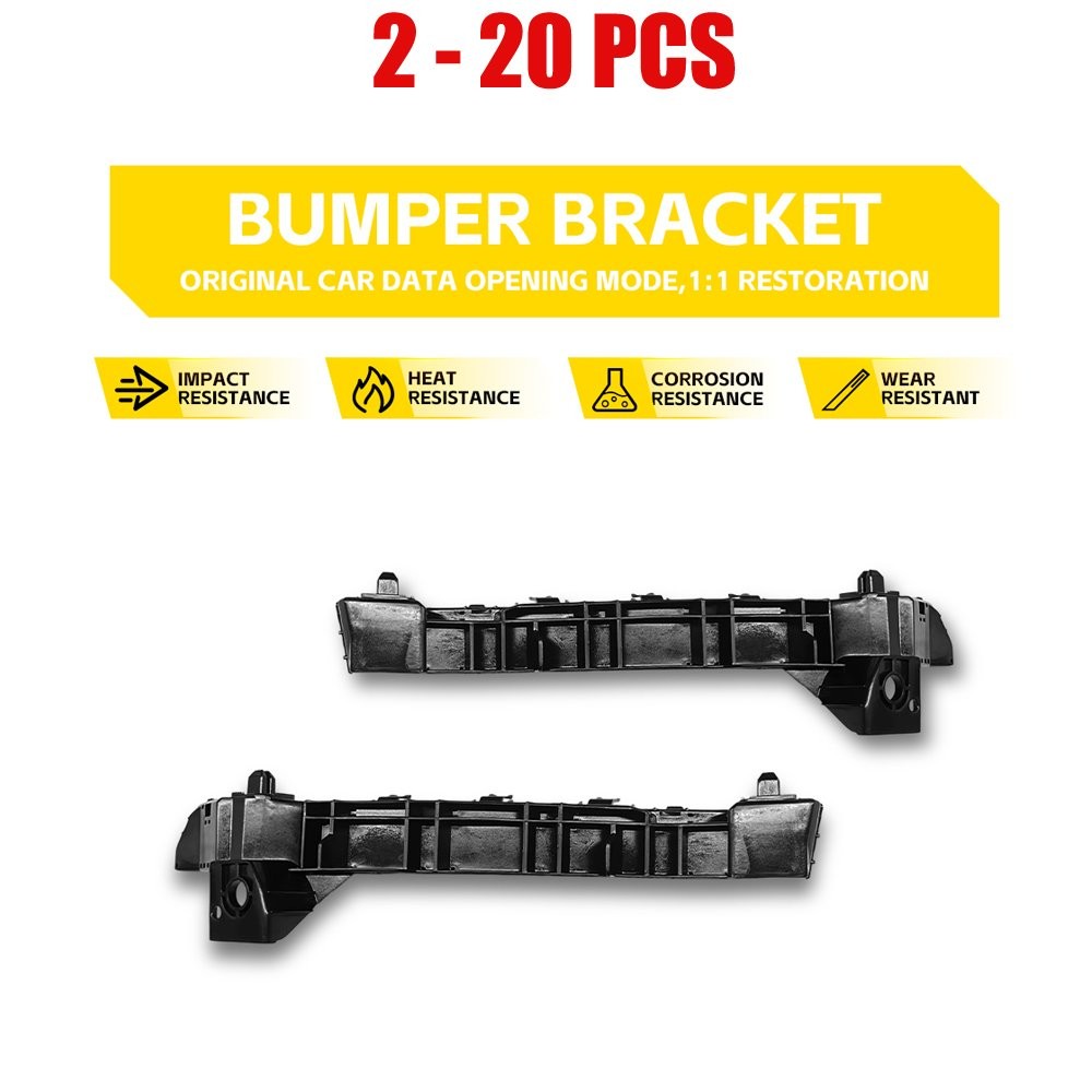 2-20 Left&Right Front Bumper Mount Support Bracket for 2009-2013 Subaru Forester