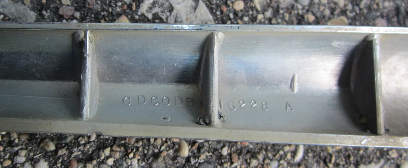 1960 Frontenac Front Fender Emblem Trim Used Orig Canada Falcon Ranchero 60