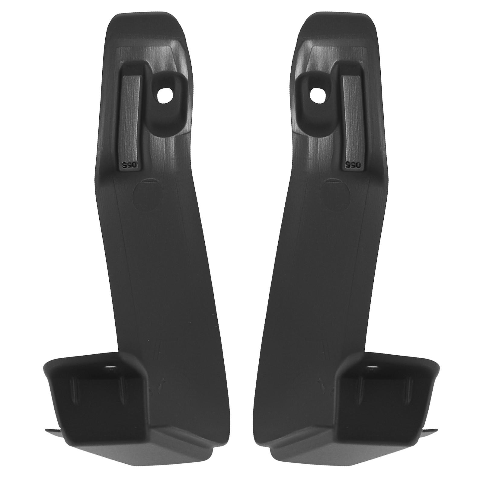 Cab Corner Roof Drip Molding Pair for Ford F-150 09-14 Matte Black ABS