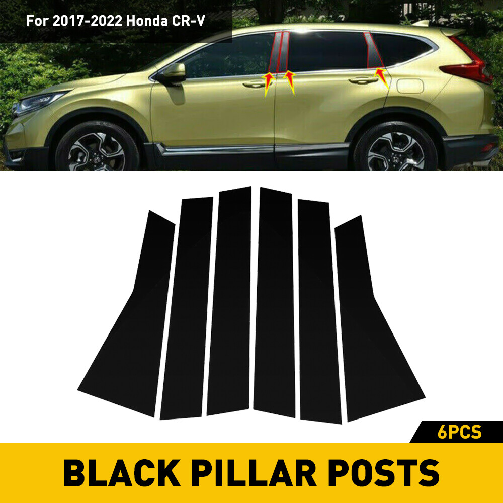 For 2017 2018 2019 2020 2021 HONDA CRV Pillar Post Window Door Trim Cover EOA