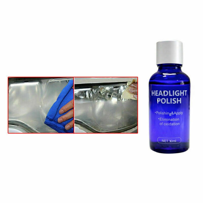 9H Repair Liquid Headlight Cover Len Restorer Polish Cleaner Car Accessories B