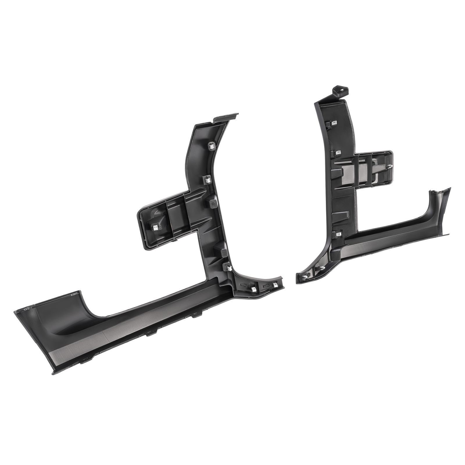 Pair For Ford F150 F-150 Raptor 17-19 Headlight Trim Molding Grille Left & Right