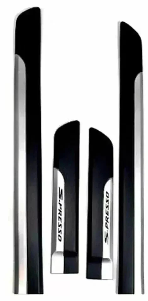 Fit For Maruti Suzuki S-Presso Side Beading Protective Side Mouldings (Set of 4)