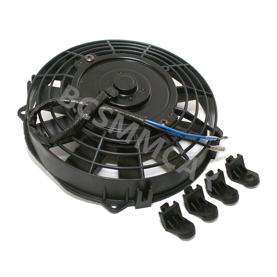 Car A/C Air Conditioning Fan Electric Radiator Cooling Fan Radiator Kit 12V 80W