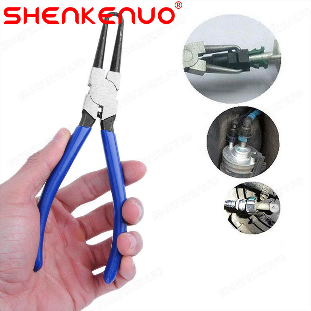 Car Fuel Filter Clip Pipe Hose Disconnect Release Buckle Removal Pliers Tweezers
