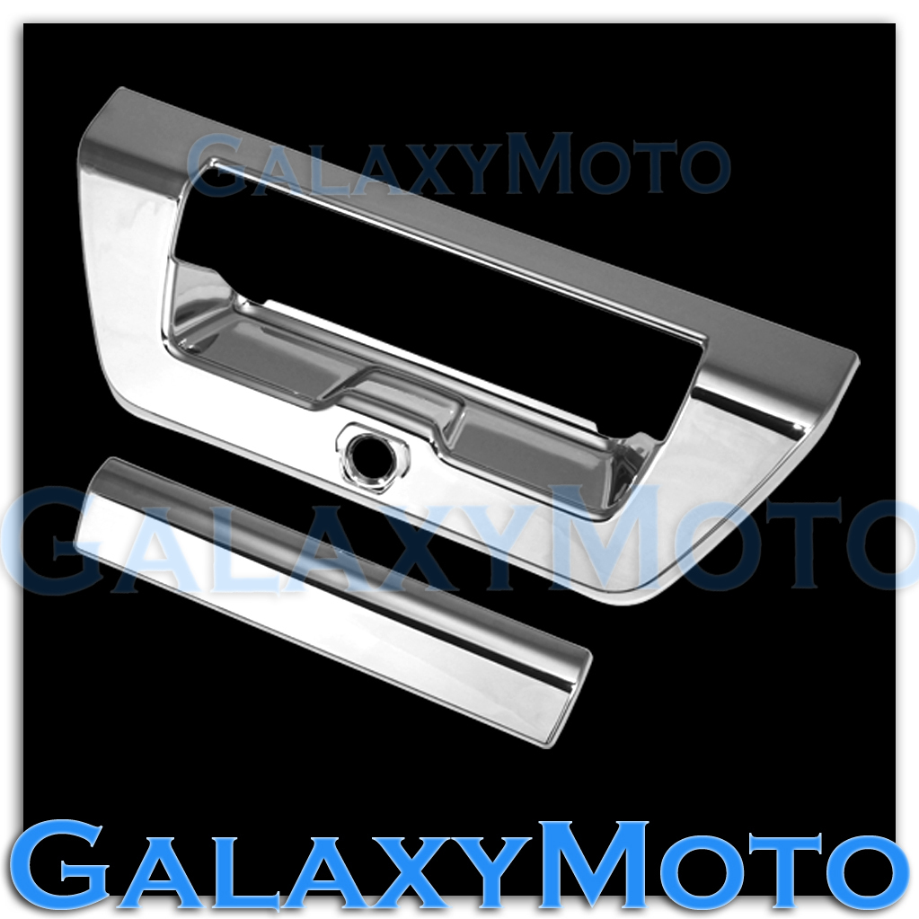 2015-2016 FORD F150 Chrome 4 Door handle+Back Plate+Tailgate+Camera HO+Gas Cover