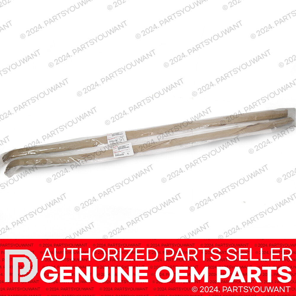 GENUINE Toyota 05-15 Tacoma Double Cab OEM Roof Drip Weatherstrip Molding SET
