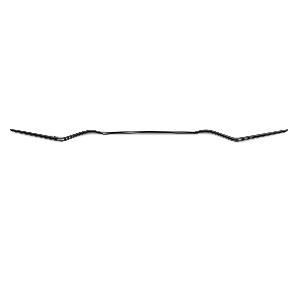 3Pcs Gloss Black Front Bumper Molding Trim For 2015-2021 Mercedes Benz C63 CLS63
