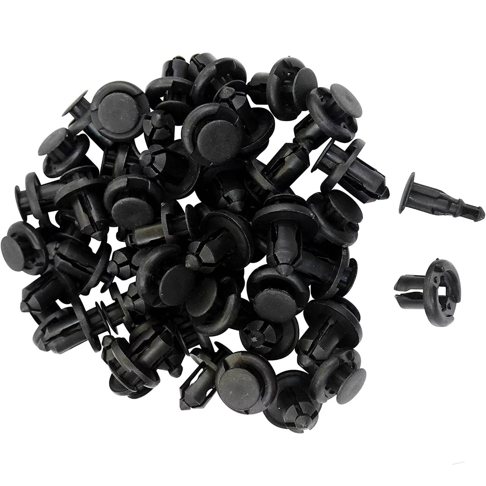 100PCS Bumper Fender Clip Retainer Fastener Rivet Screw For Subaru