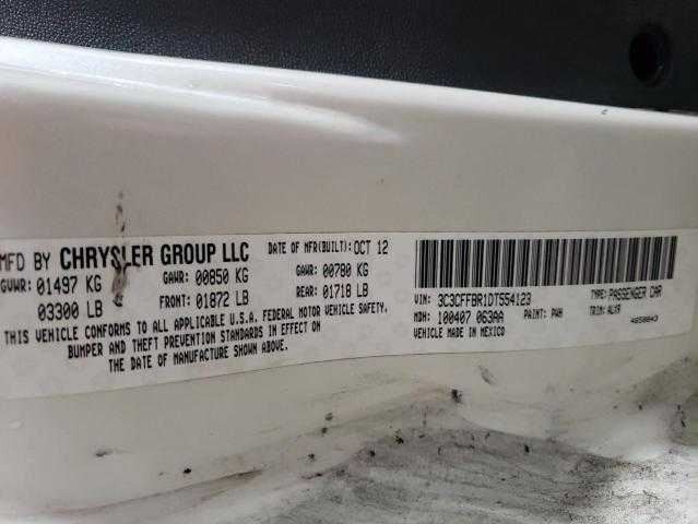 Fiat 500 Rocker Panel Trim Cover Molding Skirt Left Drivers 2012 2013 2014 2015