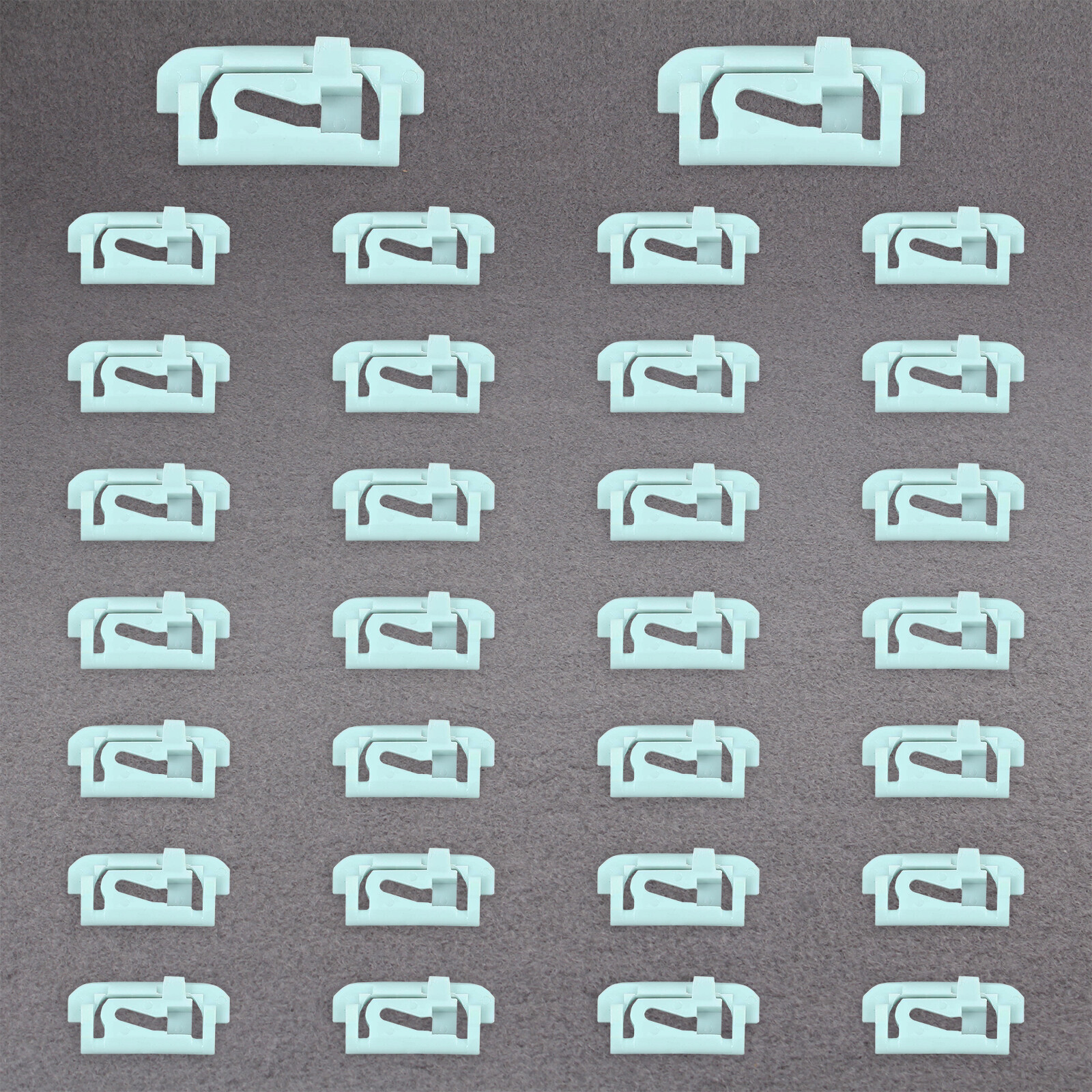 For Firebird Windshield & Rear Window Trim Molding Clips-1975-1981 30 clips #024