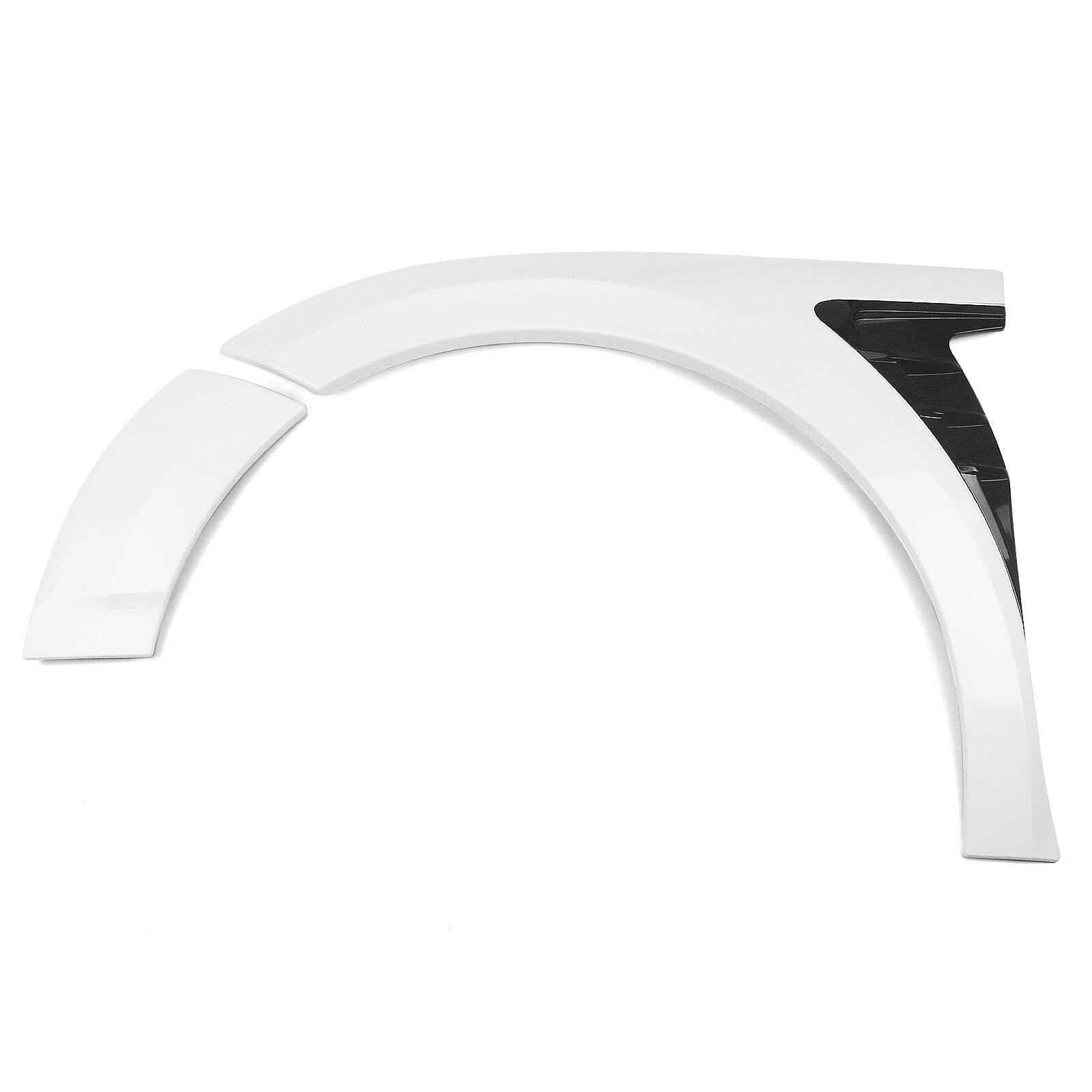 Car Wheel Fender Eyebrow For 2019 Toyota Camry YOFER Style 2018-24 SE XSE White