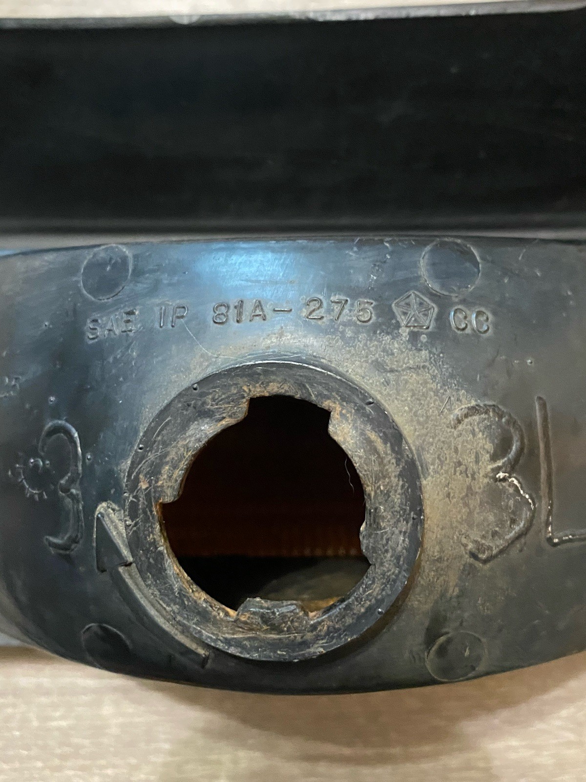 1981-1985 Ramcharger W150 D150 First Gen Dodge Truck Headlight Bezel Drivers