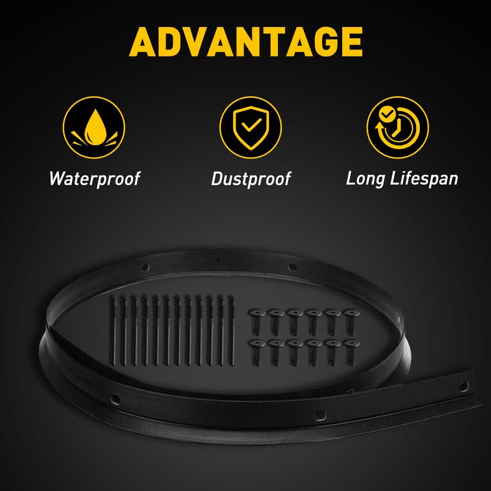 Front Hood Seal Strip Weatherstrip 68051392AB Fit for Dodge Challenger 2008-2022