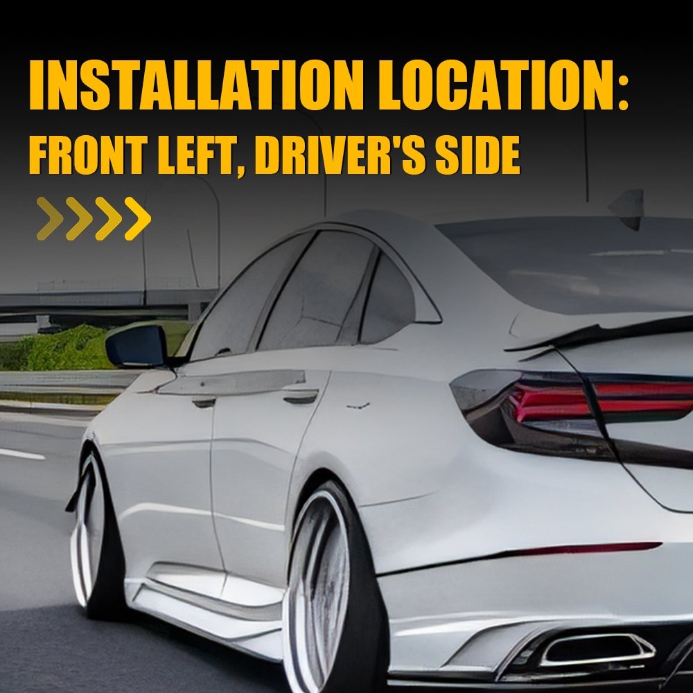 Mirror Glass Driver Left Side Heated Blind Spot For 2018-2022 Honda Accord Clear