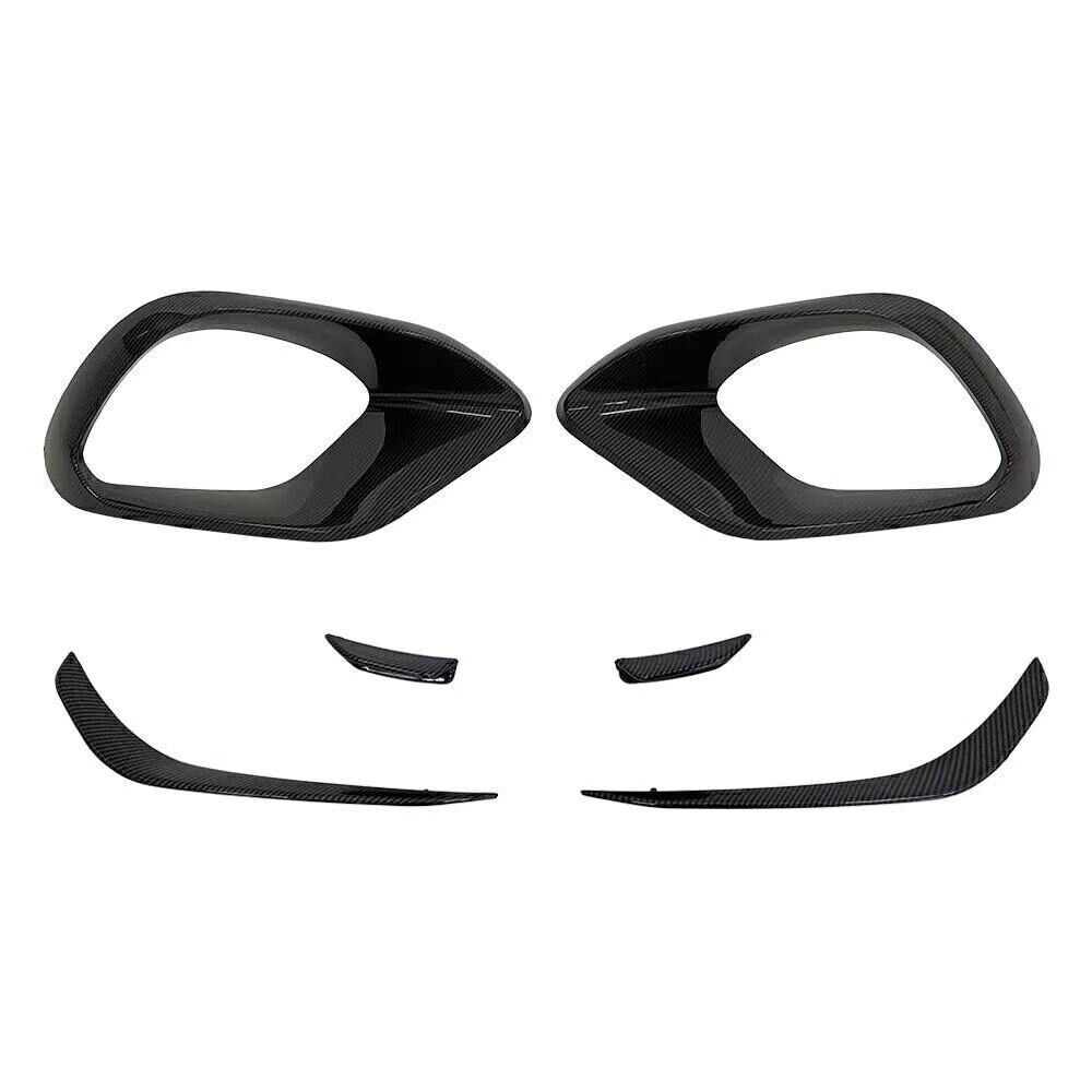 High Quality ABS For 2020-2023 Benz W118 C118 Fog Lamp Cover Trim Painted Black