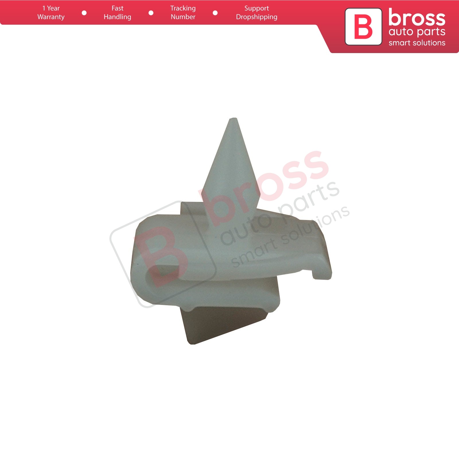 Bross Auto Parts BCF5014 10 Pieces Side Skirt Clip 51711959929 for BMW