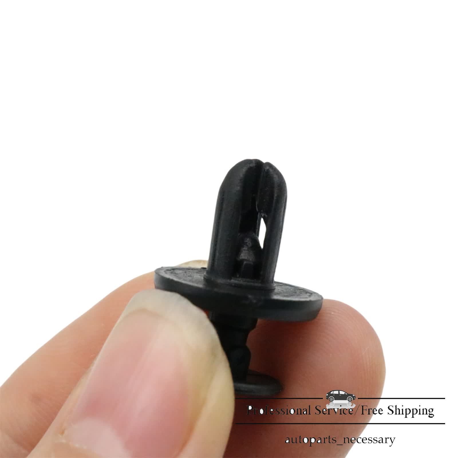 Fits Mitsubishi Subaru 50Pcs Bumper Fender Liner Push Clips MR288150 909130013