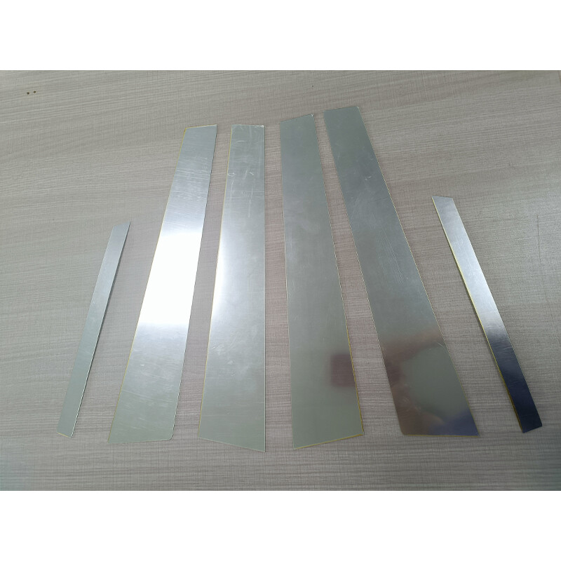 6pcs Silvery Chrome Pillar Post Cover Trim Sticker Fit For Kia Sorento 2011-2015