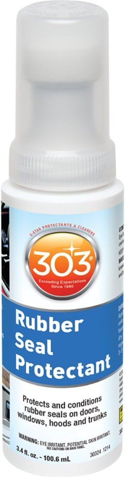 303 Rubber Protectant – Conditions, Restores, and Protects Seals, 3.4 oz