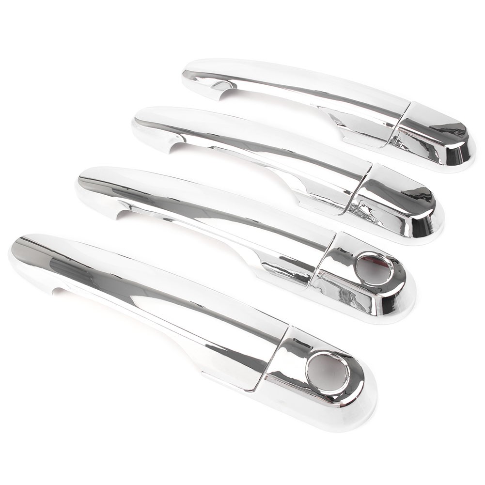 Door Handle Cover Trims Protect Chrome Fit Hyundai Accent 2006-2010 2007 Car ABS