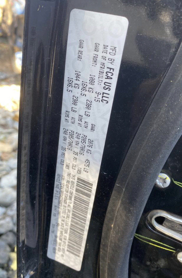 Driver Left Rocker Panel Moulding For 2016 Patriot 2708674