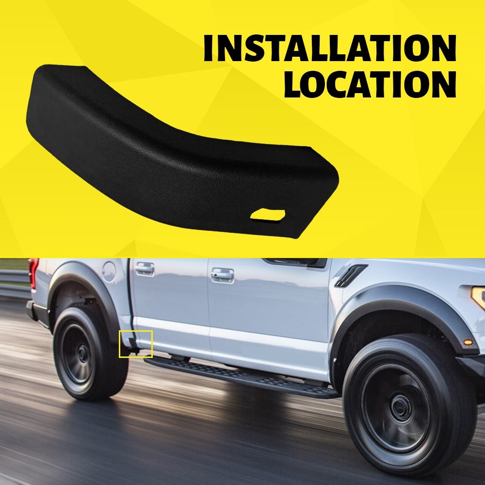 2PCS For Ford F250 F150 F350 Left and Side Right Stone Guard Deflector