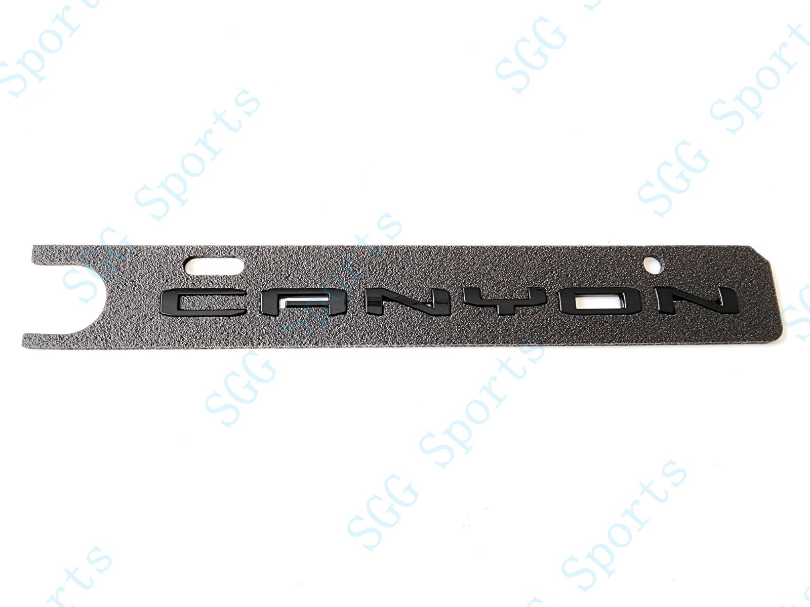 1PC Gloss Black Rear Tailgate Canyon Letter Emblem Fit 2023+ Canyon DENALI
