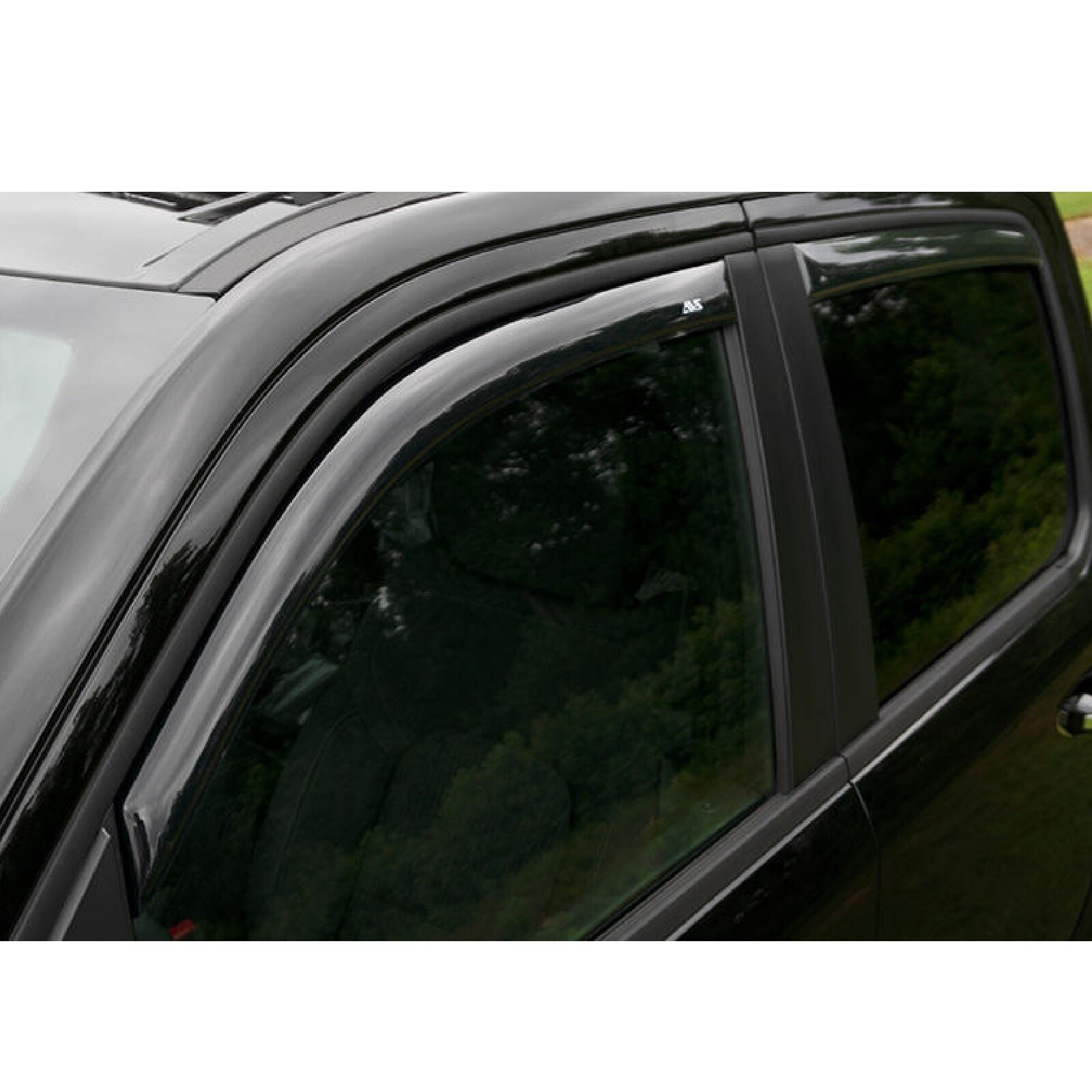 AVS Front In-Channel Ventvisor Smoked Window Deflectors for 04-14 Ford F-150
