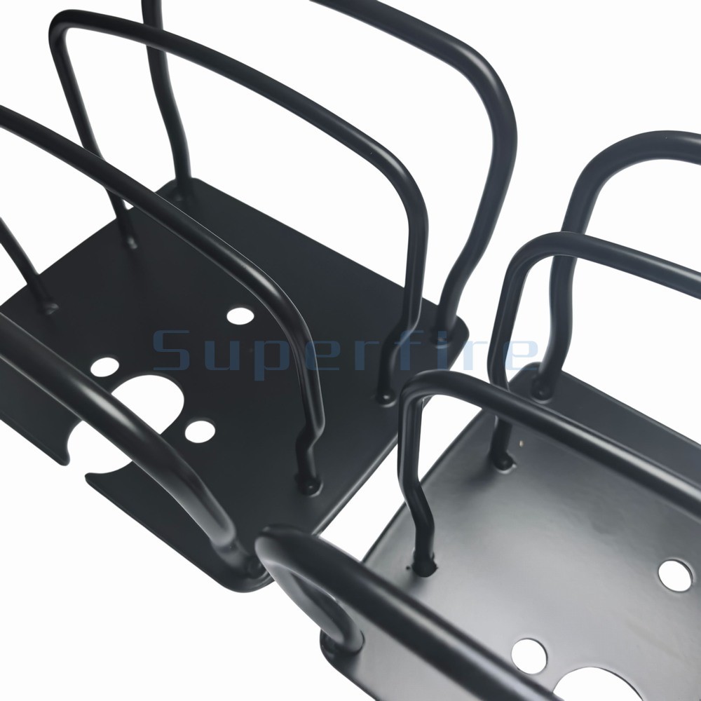 Black Steel Rear Tail Light Guards Covers Trim Fit Jeep Wrangler YJ TJ 1987-2006