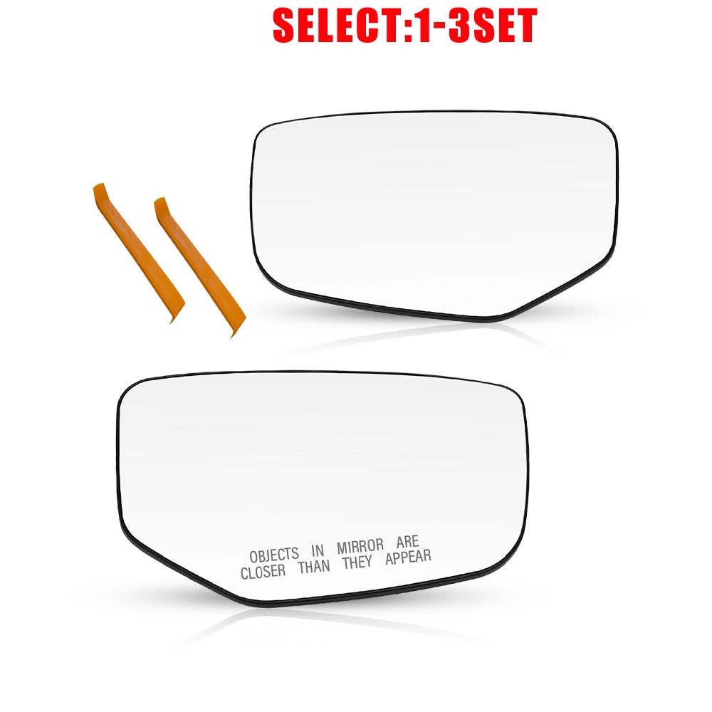 Mirror Glass Heated Convex With Backing Plate For 2008-2012 Honda Accord 2-6X