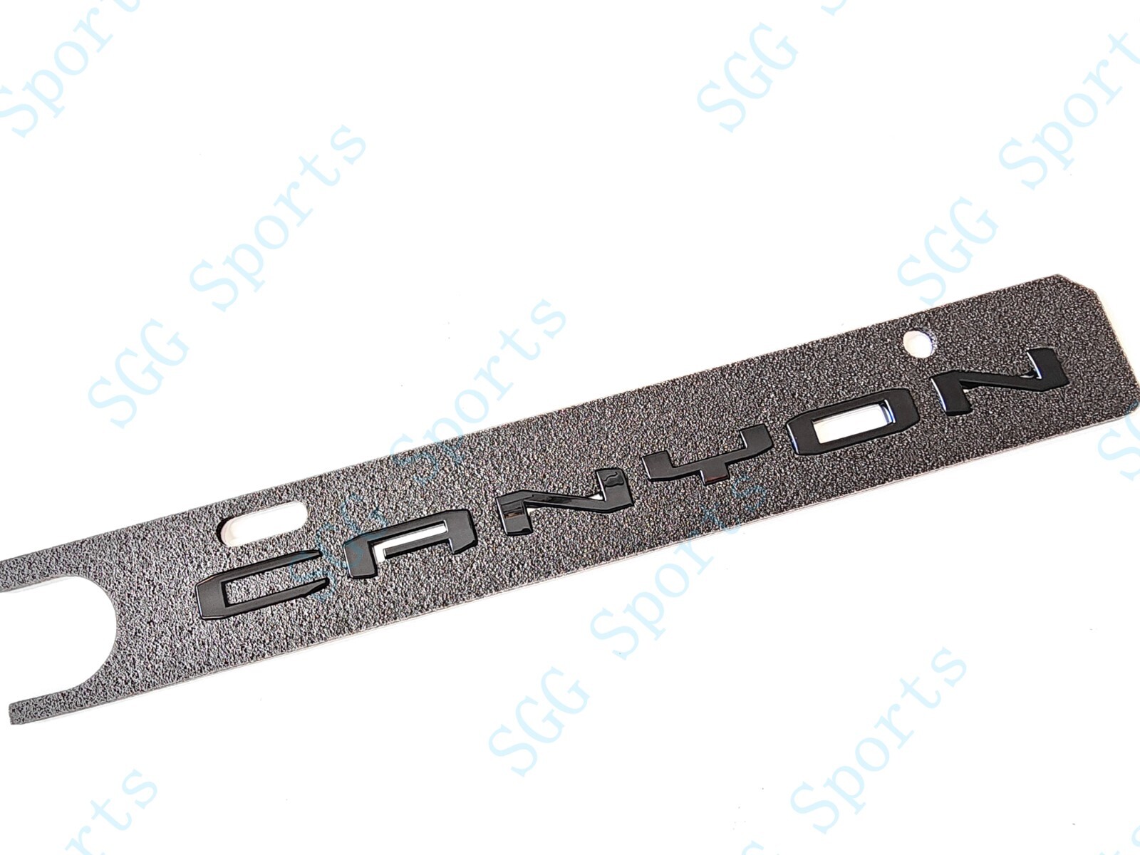 1PC Gloss Black Rear Tailgate Canyon Letter Emblem Fit 2023+ Canyon DENALI