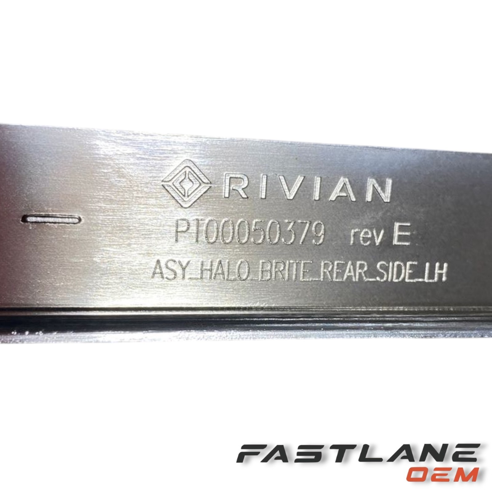 2022-2025 RIVIAN R1S REAR LEFT QUARTER WINDOW UPPER MOLDING NEW OEM PT00050379-G