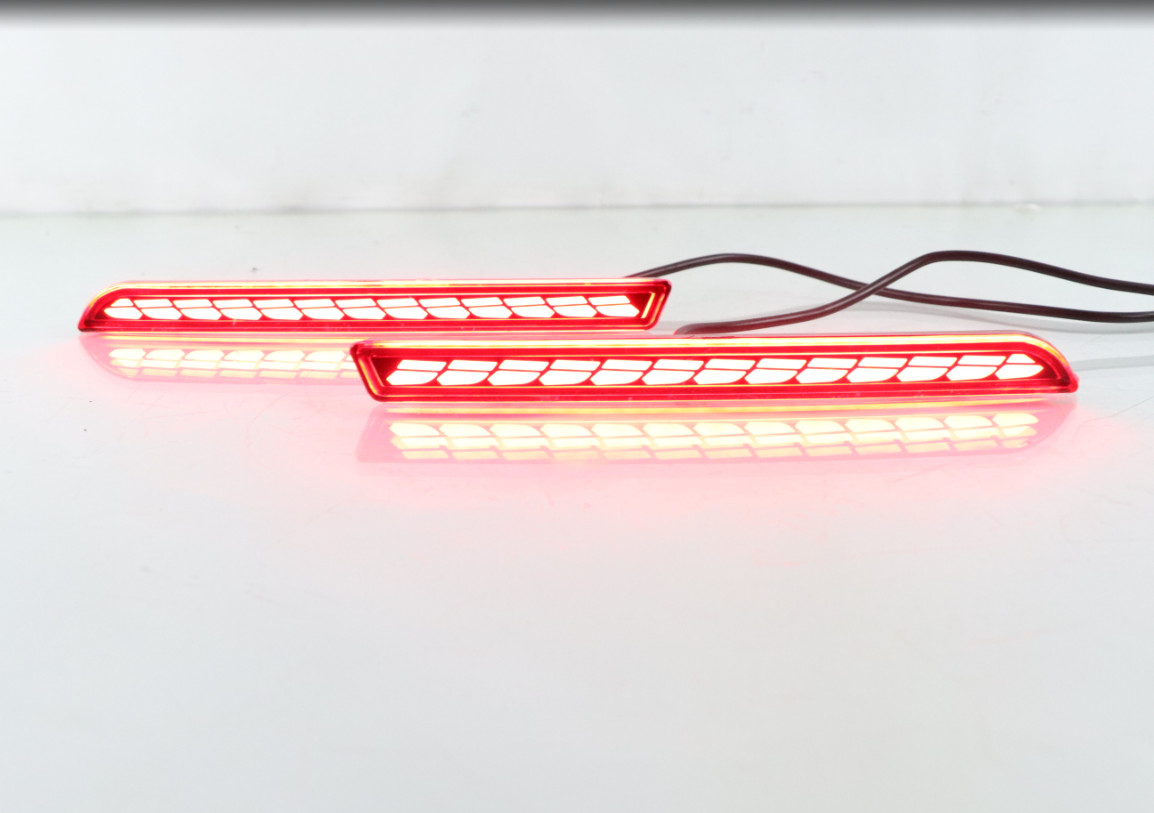 For 2021-2026 Toyota Sienna LED Rear Fog Light Tail Bumper Light Sets 2pcs