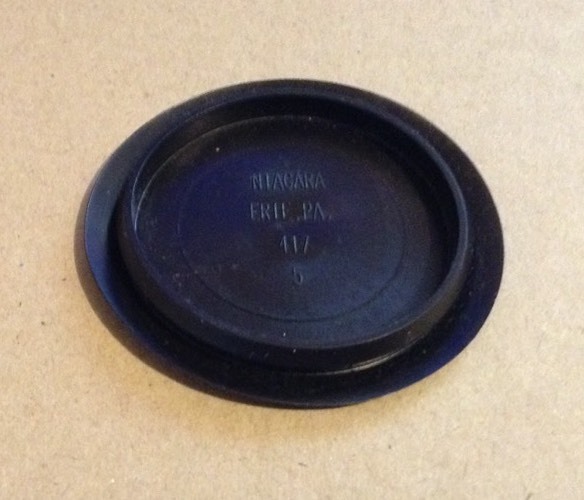 5 Pack of 2″ 2.0 Inch Flush Mount Black Plastic Body and Sheet Metal Hole Plugs