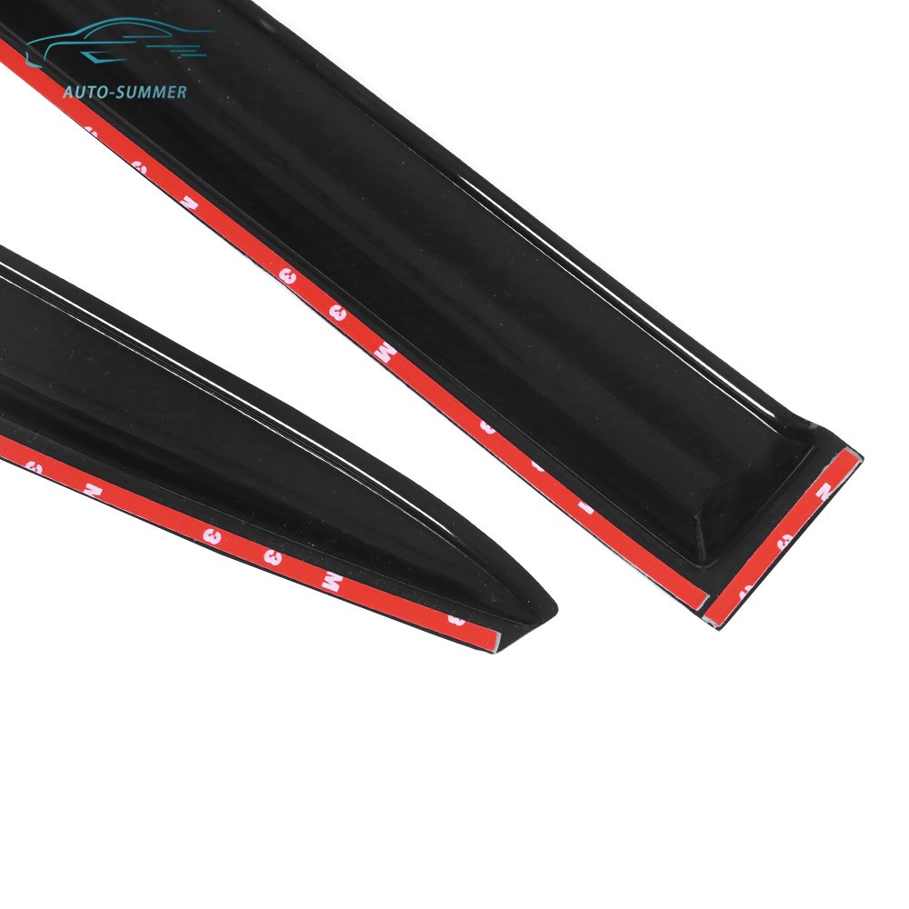 For Toyota SIENNA 2011-2018 2019 4Pcs Window Visor Sun Vent Rain Guard Deflector