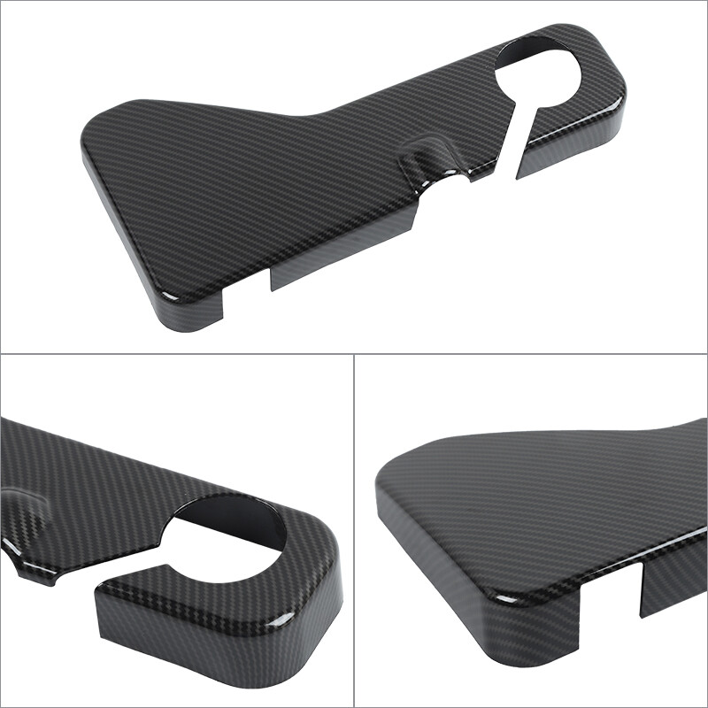 4xSet Black Engine Wire Dust Coolant Tank Accessories Cover for Dodge Charger15+