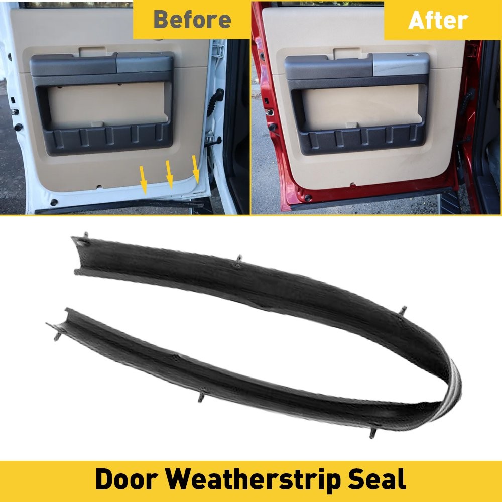 1C3Z-26253A24-A Rear Right or Left Door Weatherstrip Lower Seal For Ford F250 EV
