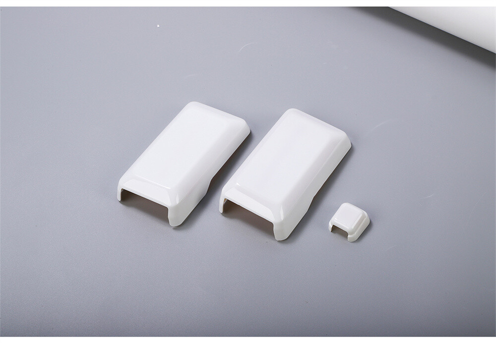 White ABS Tailgate Rear Door Window Glass Hinge Trim Fit For Ford Bronco 2021-23