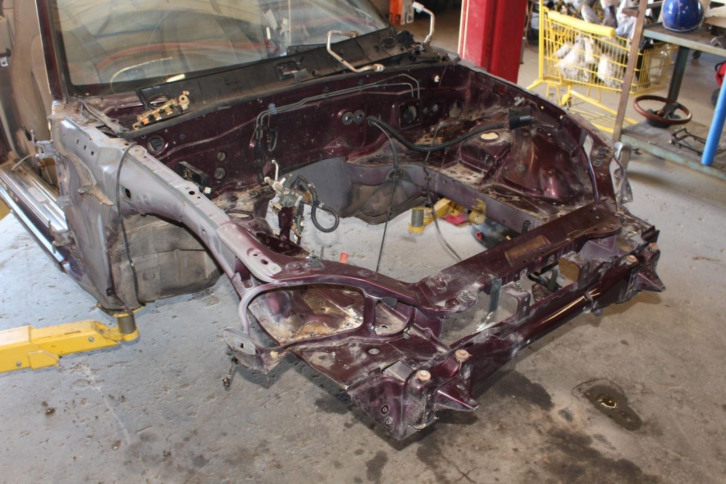 99-05 Mazda Mx-5 Miata NB Front Radiator Core Support Cut