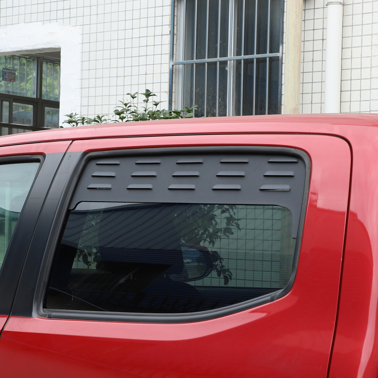 Black Aluminium Alloy Door Window Air Vents Screens For Toyota Tacoma 16-23 US