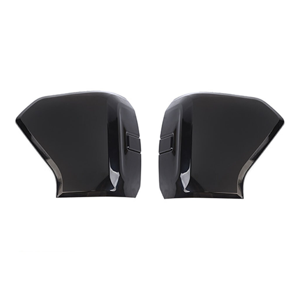 Pair Rear Tail Light Lamp Cover Trim For Ford Expedition 2022-2024 Smoked Black