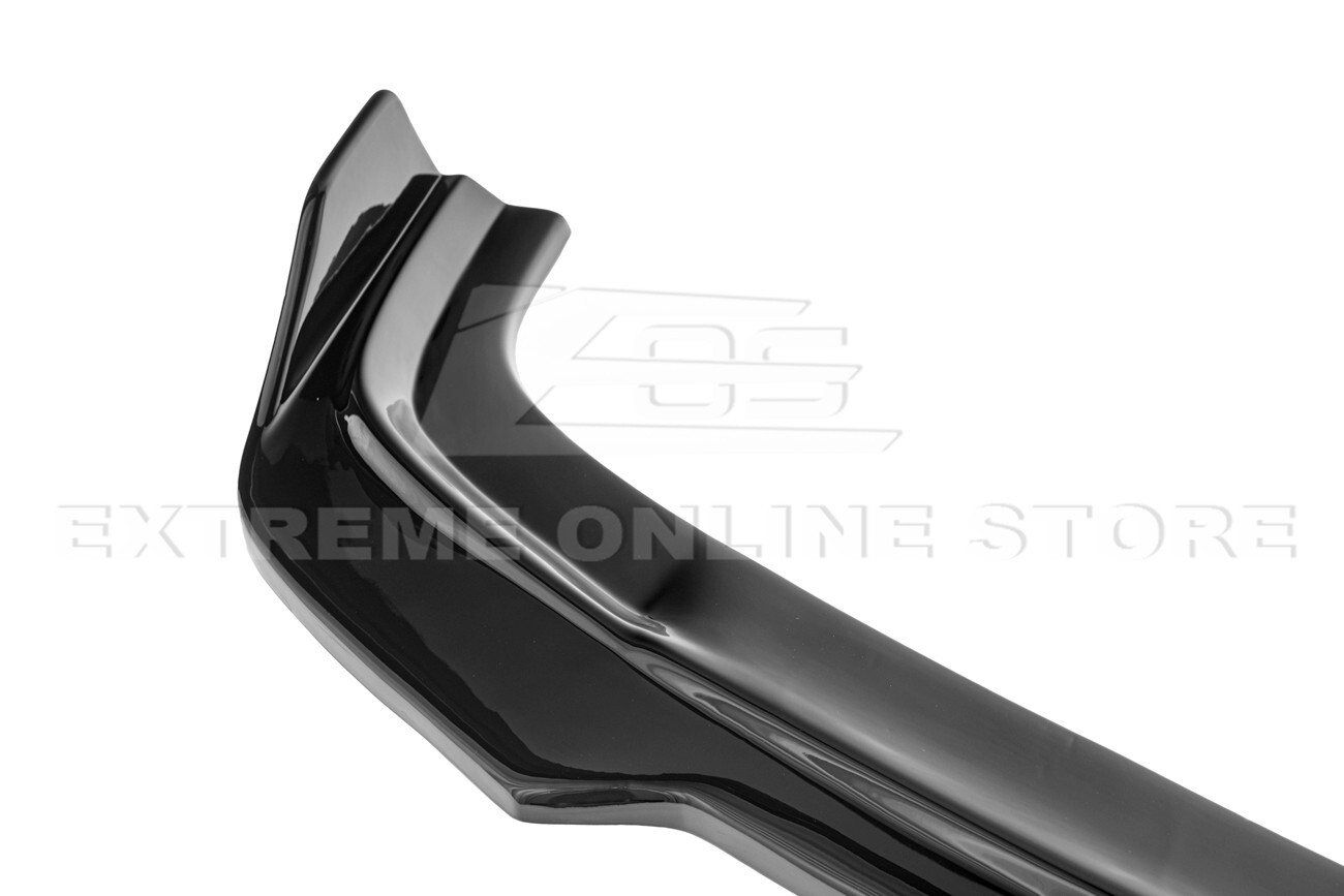 For 10-13 Camaro SS | ZL1 PAINTED GLOSSY BLACK Front Lip Splitter & Side Skirts