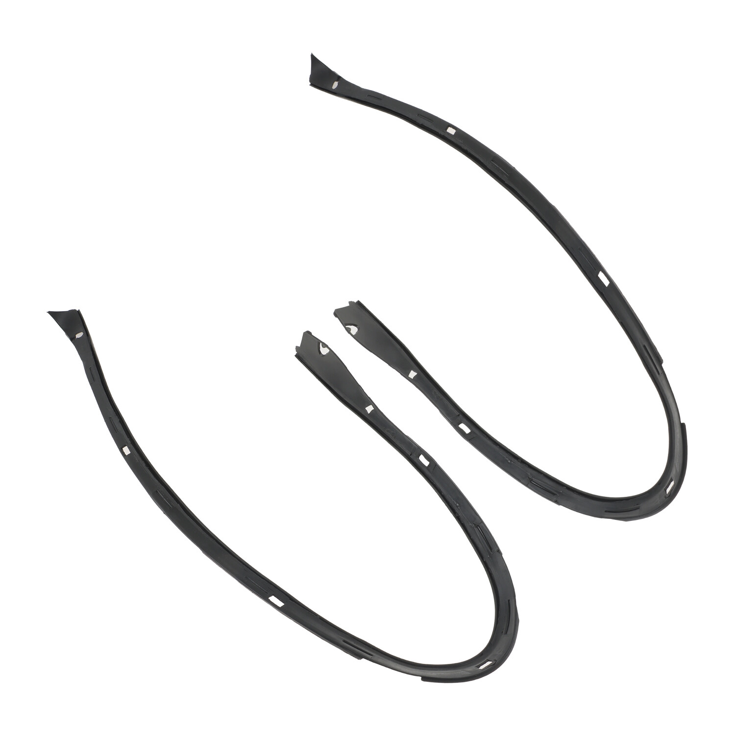 2Pcs Headlight Seal Trim Strip Rubber for 2011 2012 2013 2014 Porsche Cayenne