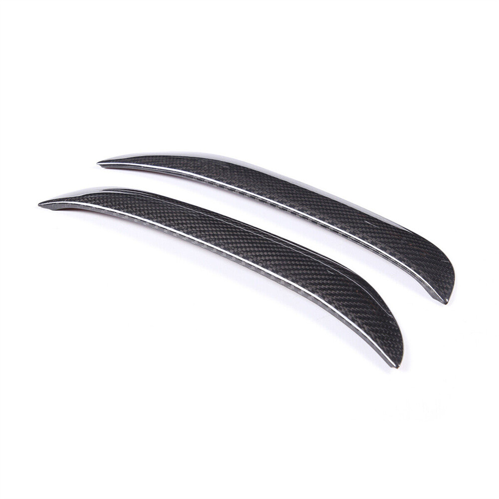 Real Carbon Fiber Front Fog Light Panel Cover Fit For Maserati Grecale 2022-2024