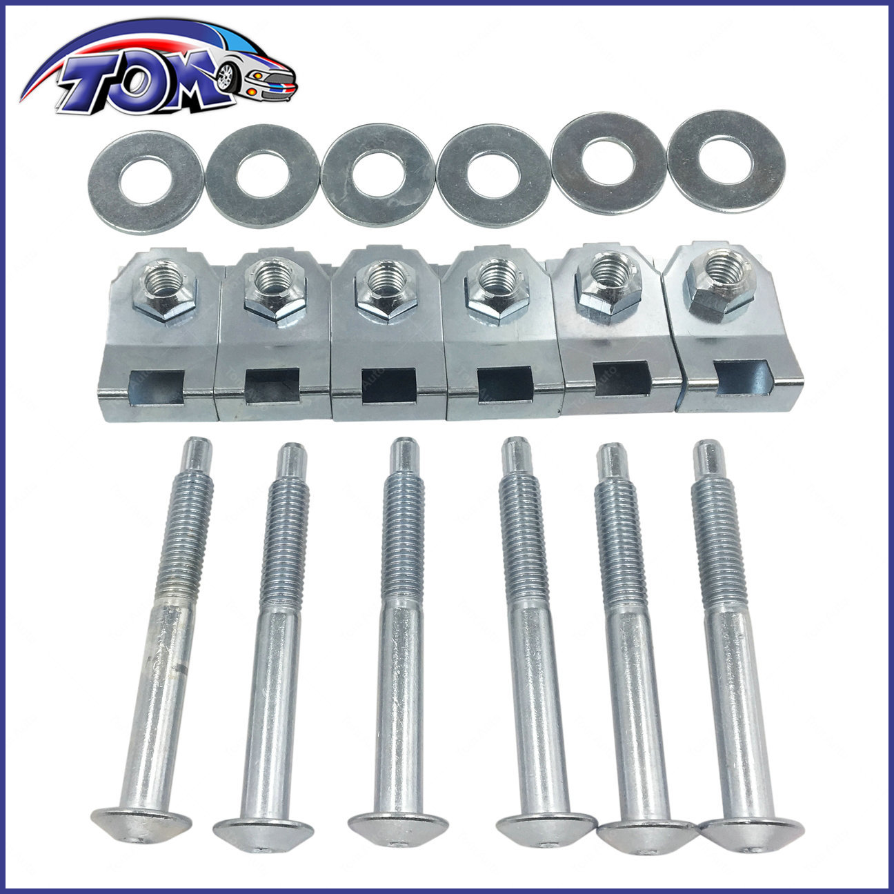 Bed Mounting Hardware 6 Bolt Set Kit For 05-13 ford F150 6 7 Foot Bed