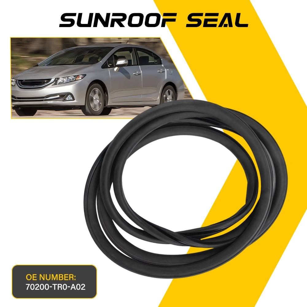 Sunroof Weatherstrip Seal Strip For Honda Civic 2012-2015 70200TR0A02 OEM 1-3X