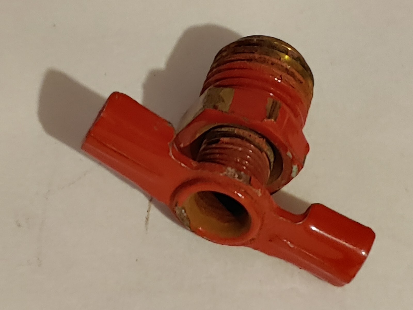 VINTAGE BRASS SHUTOFF VALVE – LOT ( 4 ) as shown – un tested